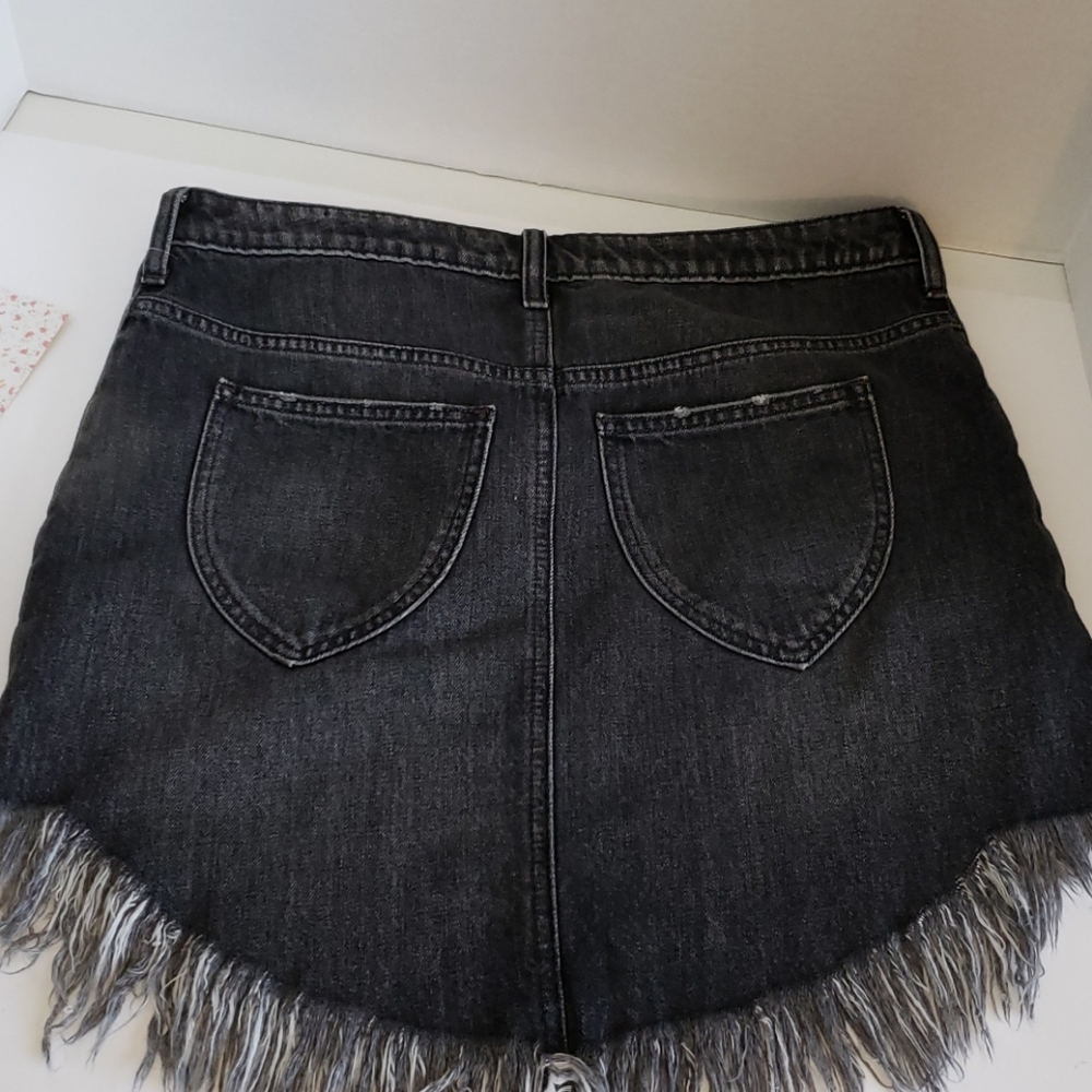 Free People Skirt Denim Mini RV $68 - Picture 12 of 16